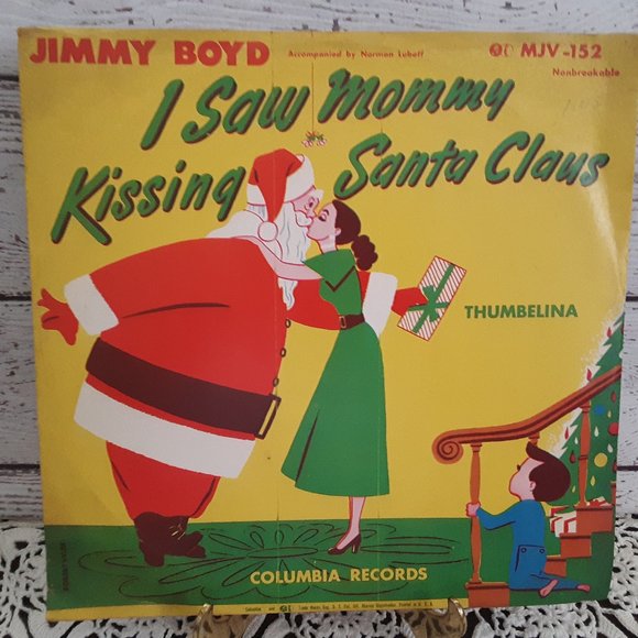 Original Classic In Sleeve - Jimmy Boyd - I Saw Mommy Kissing Santa Claus - 1952 - Picture 2 of 4